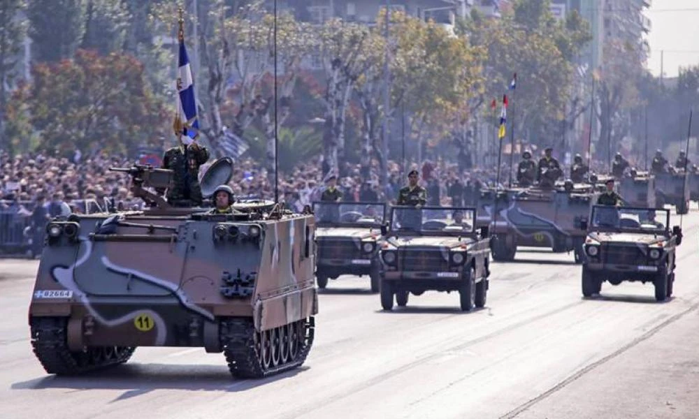 Ολοκληρώθηκε η στρατιωτική παρέλαση για την επέτειο τη 25ης Μαρτίου